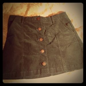 Corduroy Skirt